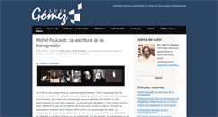 Desktop Screenshot of luisegomez.net